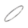 Chopard Jewelry - Ice Cube Ethical White Gold Semi-set Diamonds Bangle Bracelet | Manfredi Jewels