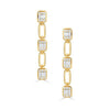 Doves Jewelry - Mondrian 18K Yellow Gold Diamond Drop Earrings | Manfredi Jewels