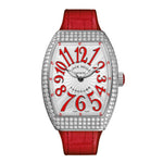 Franck Muller New Watches - VANGUARD LADY - V32 RED GEM SET | Manfredi Jewels