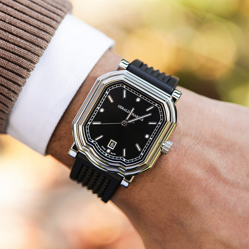 Gerald Charles New Watches - MAESTRO 2.0 ULTRA-THIN TIMELESS BLACK | Manfredi Jewels