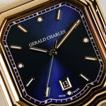 Gerald Charles New Watches - MAESTRO 2.0 ULTRA-THIN ROSE GOLD ROYAL BLUE | Manfredi Jewels