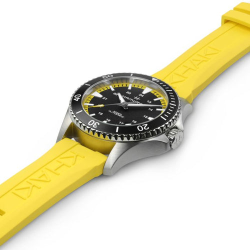 Hamilton Watches - KHAKI NAVY SCUBA AUTO - ACID YELLOW | Manfredi Jewels