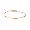 Hearts On Fire Jewelry - Aerial Marquise Flexi 18K Rose Gold Bangle | Manfredi Jewels