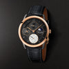 Hermès Watches - SLIM D - GRAINED HERMES QUANTIEME PERPETUEL LARGE WATCH | Manfredi Jewels