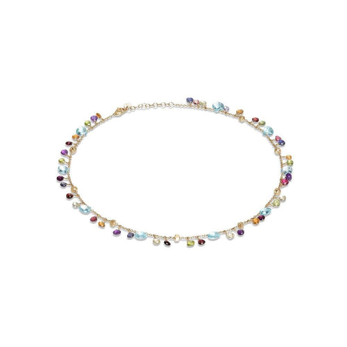 Marco Bicego Jewelry - 16 1/2’ PARADISE MIXED GEMSTONE NECKLACE | Manfredi Jewels