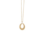 Marco Bicego Jewelry - Lucia 18K Yellow Gold & Diamond Loop Pendant Necklace | Manfredi Jewels