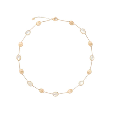 Siviglia 18K Yellow Gold & Mother of Pearl Necklace