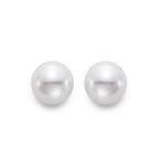 Mastoloni Jewelry - Akoya Pearl 18K Yellow Gold Stud 6-6.5mm AA Earrrings | Manfredi Jewels