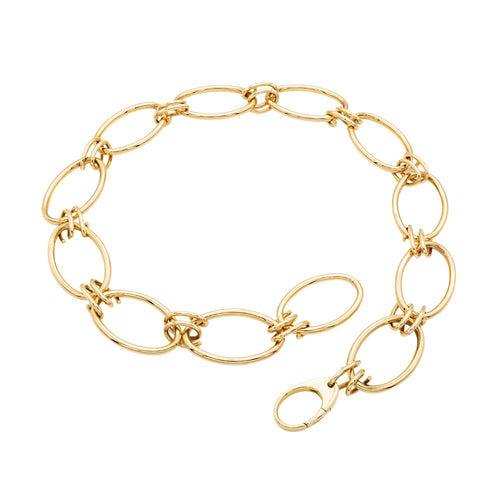 Mattioli Jewelry - Classic 18K Yellow Gold Link Chain Necklace | Manfredi Jewels