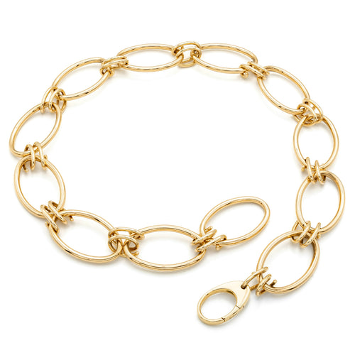 Mattioli Jewelry - Classic 18K Yellow Gold Link Chain Necklace | Manfredi Jewels