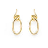 Mattioli Jewelry - Hiroko 18K Yellow Gold Twist Earrings | Manfredi Jewels