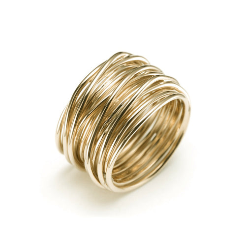 Mattioli Jewelry - Tibet 18K Yellow Gold Ring | Manfredi Jewels