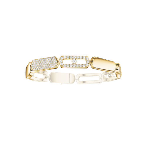 Messika Jewelry - Imperial 18K Yellow Gold L Move Diamond Bracelet | Manfredi Jewels