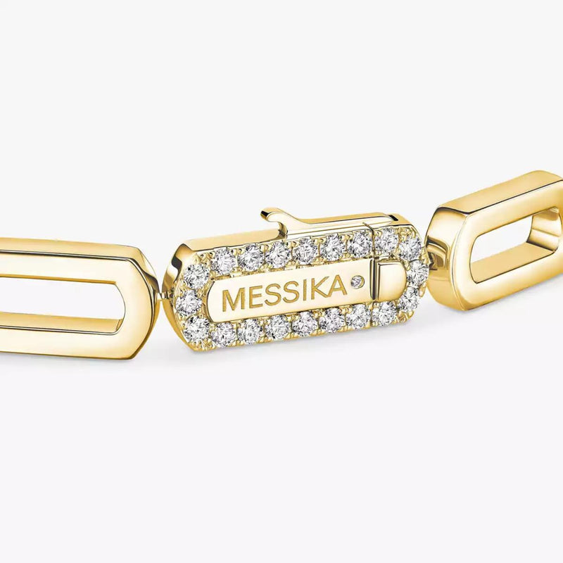 Messika Jewelry - Imperial 18K Yellow Gold L Move Diamond Bracelet | Manfredi Jewels