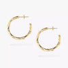 Messika Jewelry - Move Link 18K Yellow Gold Diamond SM Hoop Earrings | Manfredi Jewels