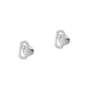 Messika Jewelry - Move Uno 18K White Gold Pavé Diamond Earrings | Manfredi Jewels