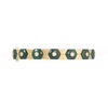 Miseno Jewelry - Baia Sommersa 18K Yellow Gold Malachite & Diamond Bangle Bracelet | Manfredi Jewels