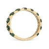 Miseno Jewelry - Baia Sommersa 18K Yellow Gold Malachite & Diamond Bangle Bracelet | Manfredi Jewels