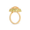 Miseno Jewelry - Procida 18K Yellow Gold Citrine & Peridot Diamond Ring | Manfredi Jewels