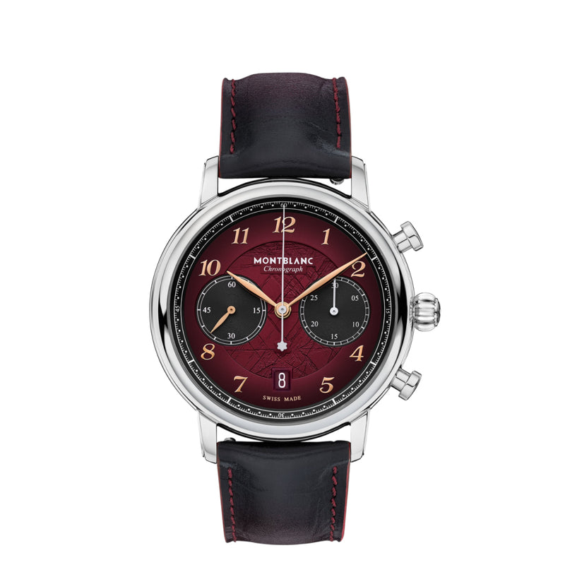 Montblanc Watches - STAR LEGACY - CHRONOGRAPH BURGUNDY | 133245 | Manfredi Jewels