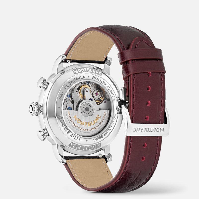 Montblanc Watches - STAR LEGACY - CHRONOGRAPH BURGUNDY | 133245 | Manfredi Jewels