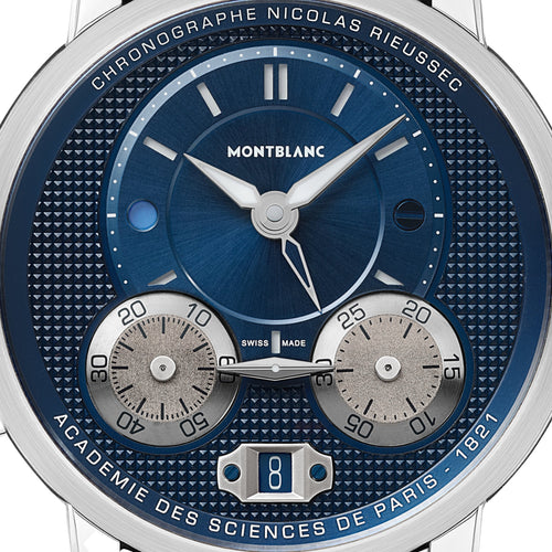Montblanc Watches - STAR LEGACY - NICOLAS RIEUSSEC MONOPUSHER CHRONOGRAPH | 130986 | Manfredi Jewels