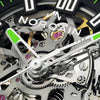 Norqain New Watches - INDEPENDENCE WILD ONE SKELETON - GECKO GREEN | Manfredi Jewels