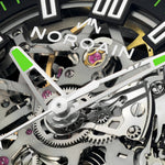 Norqain New Watches - INDEPENDENCE WILD ONE SKELETON - GECKO GREEN | Manfredi Jewels