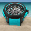 Norqain New Watches - INDEPENDENCE WILD ONE SKELETON - TURQUOISE | Manfredi Jewels