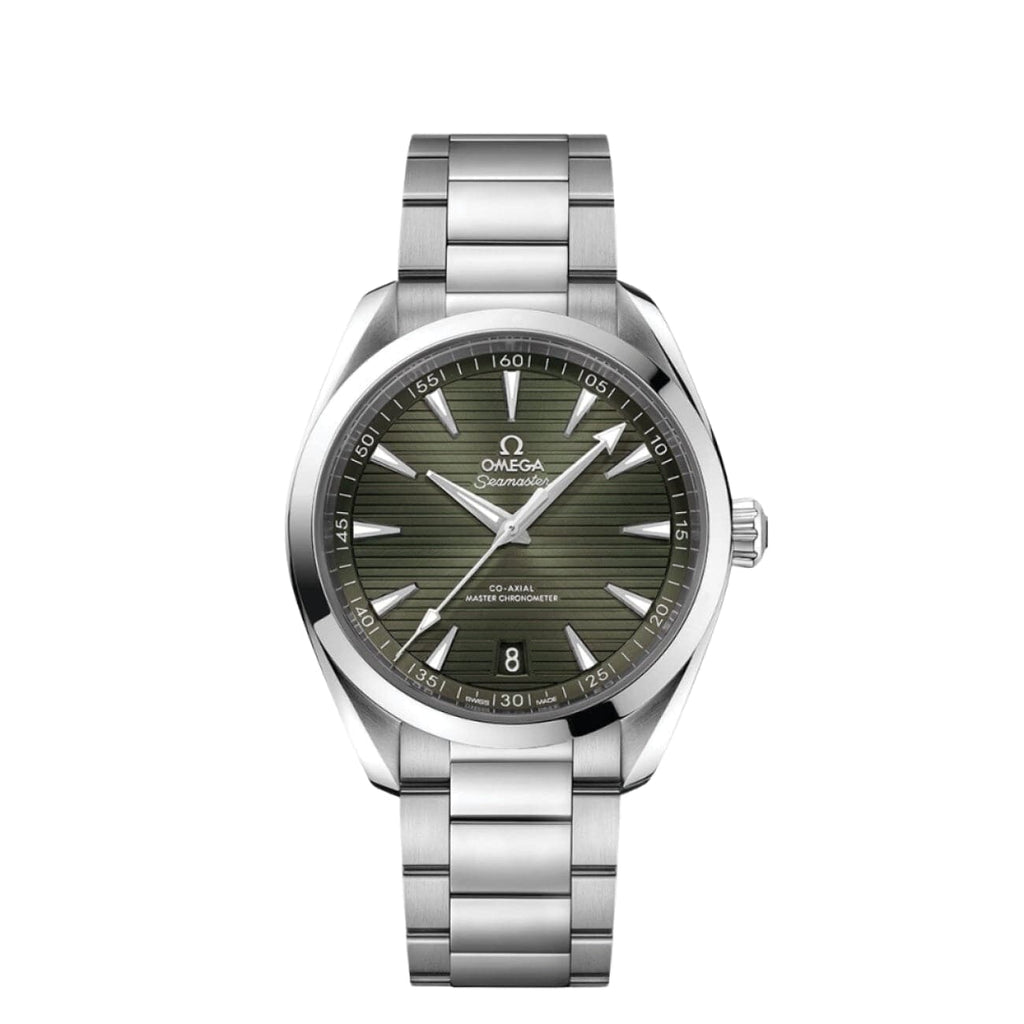 Omega seamaster aqua terra silver clearance dial