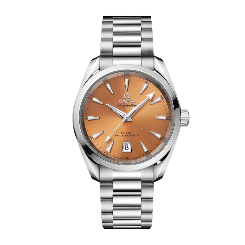 OMEGA New Watches - SEAMASTER AQUA TERRA SHADES CO-AXIAL MASTER CHRONOMETER 38 MM | Manfredi Jewels