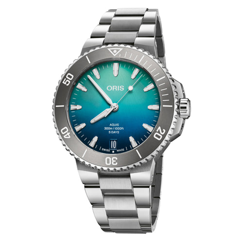 Oris Watches - AQUIS DATE - GREAT BARRIER REEF LIMITED EDITION IV | Manfredi Jewels