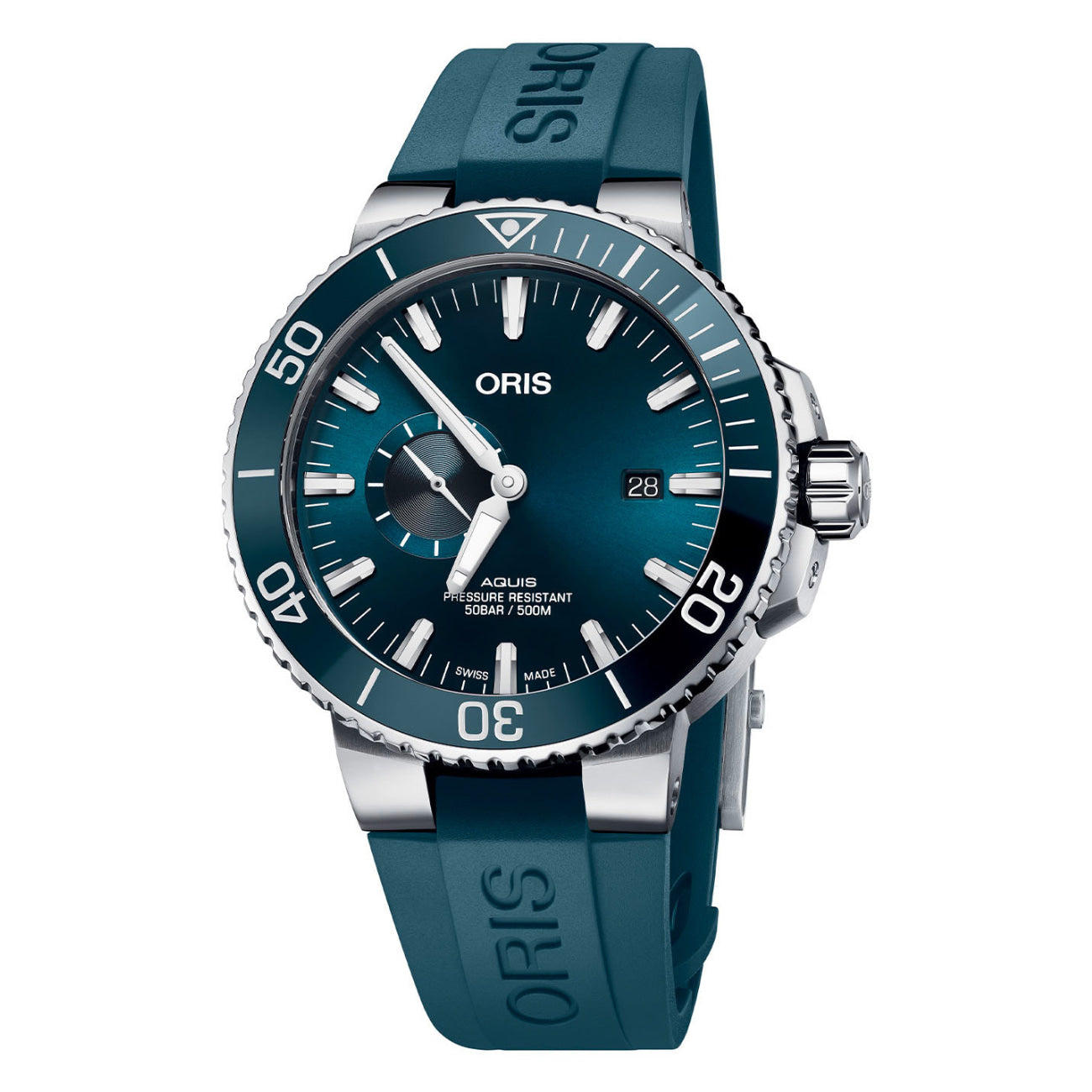 Oris Aquis Small Second Date 45.5 01 743 7733 4155 07 4 24 69EB