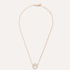 Pomellato Jewelry - Pom Pom Dot 18K Rose Gold Diamond Pavé & White Mother of Pearl Two-Sided Button Pendant Necklace | Manfredi Jewels