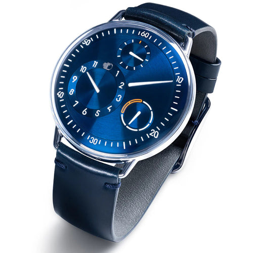 Ressence New Watches - TYPE 1 - ROUND NIGHT BLUE | Manfredi Jewels