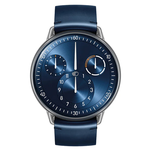 Ressence New Watches - TYPE 1 - ROUND NIGHT BLUE | Manfredi Jewels