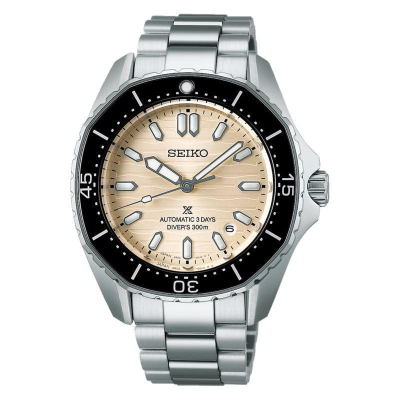 Seiko Watches - PROSPEX LUXE SEA DIVER IVORY SPB481J1 | Manfredi Jewels