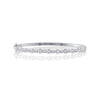 Shy Creation Jewelry - Bailey 14K White Gold 1.88 ct Diamond Bezel Bangle Bracelet | Manfredi Jewels