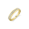 Shy Creation Jewelry - Kate 14K Yellow Gold 0.35 ct Diamond Band Ring | Manfredi Jewels