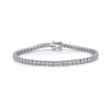 Estate Jewelry Bracelet - Shy Creation 14K White Gold 2.02 ct Diamond Tennis Bracelet | Manfredi Jewels