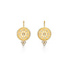 Temple St Clair Jewelry - Celestial 18K Yellow Gold Diamond Mandala Cutout Earrings | Manfredi Jewels