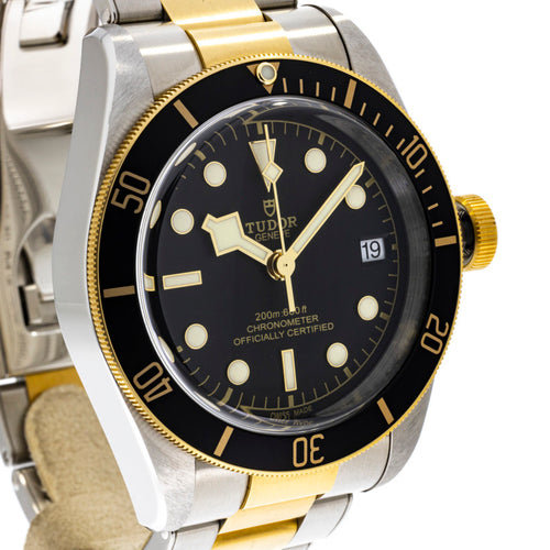 Black Bay Heritage 41mm Stainless Steel and Yellow Gold M79733N-0008