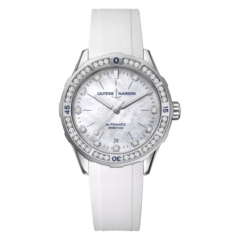 Ulysse Nardin Watches - DIVER LADY 39MM STEEL | Manfredi Jewels