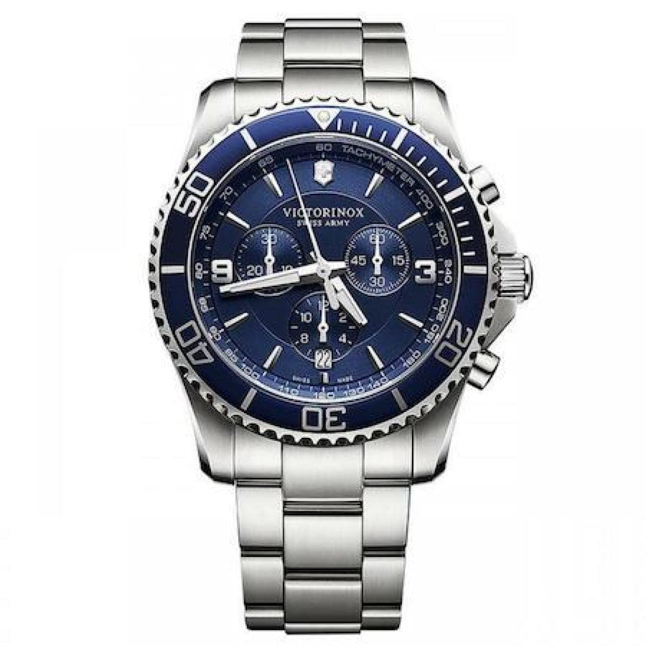 Victorinox Swiss Army Victorinox Swiss Army Maverick Chronograph Blue Dial  Men's Watch - Watches