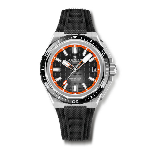 Zenith New Watches - DEFY EXTREME DIVER BLACK | Manfredi Jewels