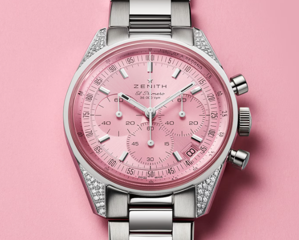 Zenith Ladies' Watch, Pt 950/000, Auction
