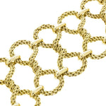 Estate Jewelry - Tiffany & Co. Schlumberger Wide Yellow Gold Bracelet | Manfredi Jewels