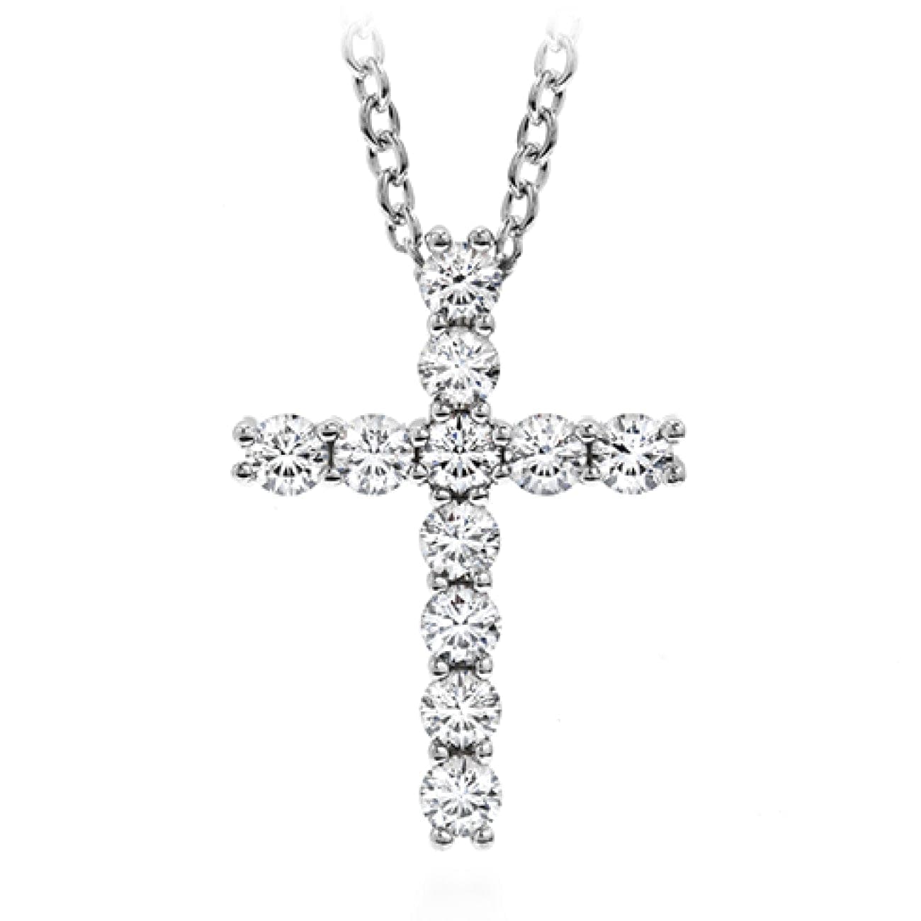 Hearts On Fire Whimsical Cross Pendant Necklace - Jewelry | Manfredi Jewels