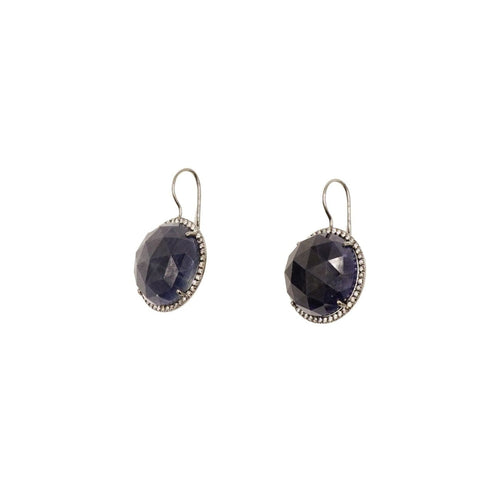 Lauren K Jewelry - Sapphire & Diamond Earrings | Manfredi Jewels