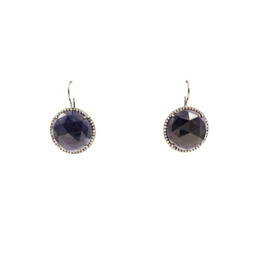 Lauren K Jewelry - Sapphire & Diamond Earrings | Manfredi Jewels